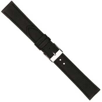 Køb model 694-00-12, Urrem i sort kalveskind med syning føres i 10-22mm, her 12 mm her hos Urogsmykker.dk