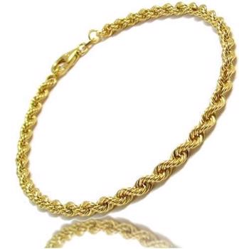 8 kt massiv guld Cordel armbånd og halskæder - og kaldet Bjørn Borg kæden.