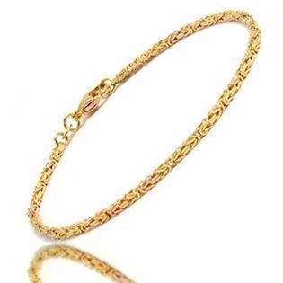 14 karat Massive Guld Kongekæde halskæde fra Danske BNH, 60 cm og 2,3 mm