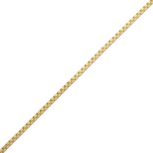 Venezia 8 karat guld armbånd, 1,3 mm bred, længde 21 cm