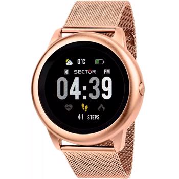 Smartwatch Forgyldt stål Quartz dame ur fra Sector, R3251545501