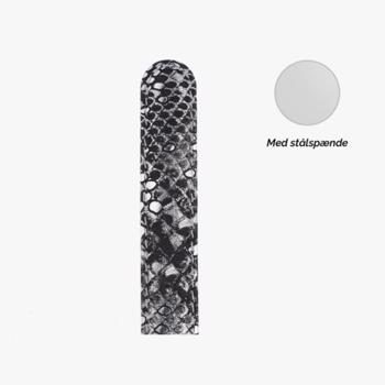Christina Collect Watches urremme i sølvsort, 16 mm bred og med sølv spænde