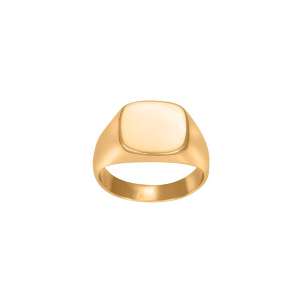 Son of Noa\'s SON stål ring IP gold plade str. 60