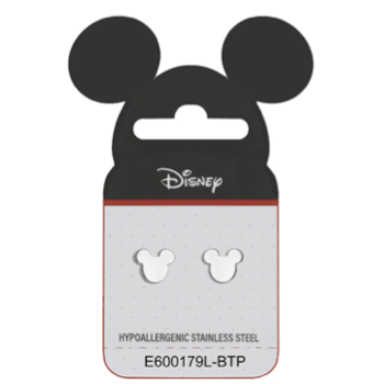 Stål ørestik Disney Minnie Mouse med stål i hele ansigt.