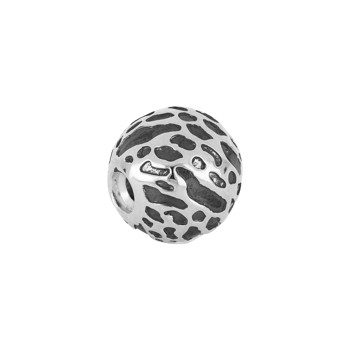 SHAPE Sølv rhod. kugle lås Leopard, fra Siersbøl Shape