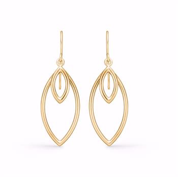 Seville ELISA forgyldte ørehænger 