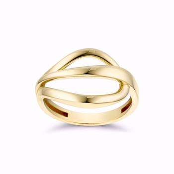 Guld & Sølv Design guldring i 8 kt guld bryster of no?