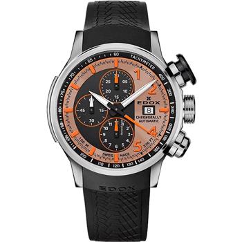 Chronorally Automatic Stål Herre ur fra Edox, 01129-TNCA-BENO