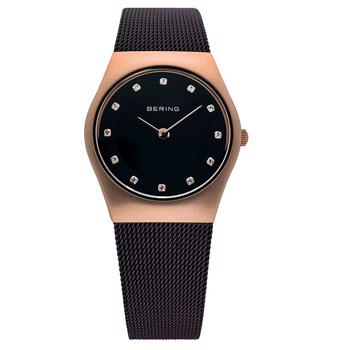 Classic PVD coated stål quartz dame ur fra Bering, 11927-262