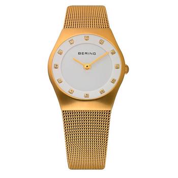 Classic Forgyldt stål quartz dame ur fra Bering, 11927-334
