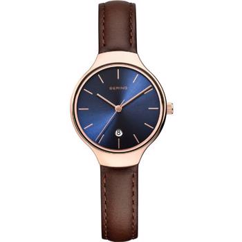 Classic Forgyldt stål quartz dame ur fra Bering, 13328-567