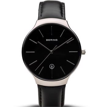 Classic Stål quartz herre ur fra Bering, 13338-402