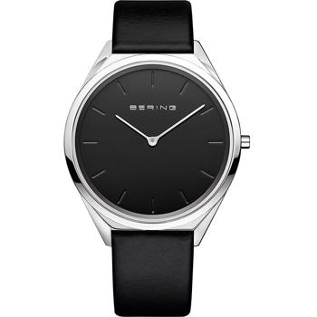 Classic Stål Quartz herre ur fra Bering, 17039-402