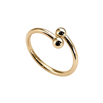 Aagaard's Moon 8 karat guld ring 