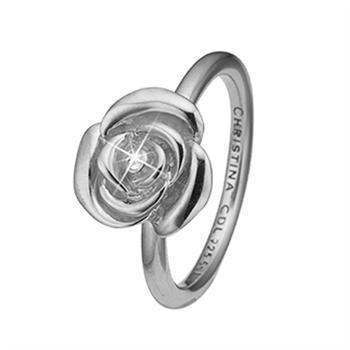 UrogSmykker.dk har Model 2.19.A-53, Nydelig ring med detaljeret rose