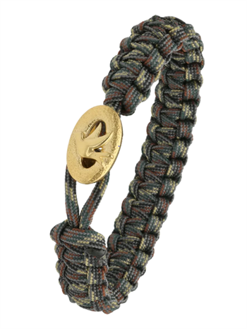 Aagaard From Soldier to Soldier – Camouflage armbånd med Soldier Dove of Peace forgyldt stållås