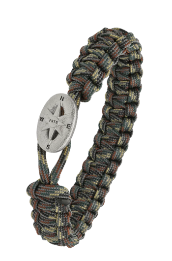 Aagaard From Soldier to Soldier – Camouflage armbånd med Soldier Compass stållås