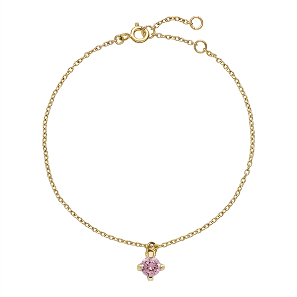 8 kt. guld Gems armbånd fra Lund Copenhagen