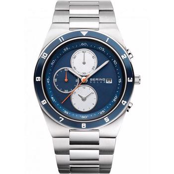Solor Stål Quartz herre ur fra Bering, 34440-708