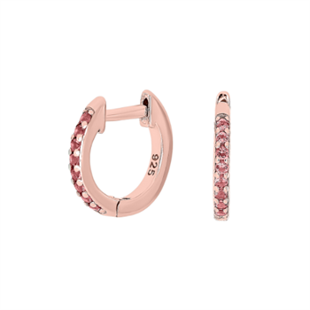 UrogSmykker.dk har Model 345287-4, rosa forgyldt sterling sølv