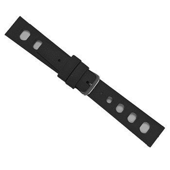 Gummirem FKM i sort føres i 20mm fra Romenta