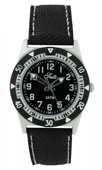 Sport Watch rustfri stål Quartz Drenge ur fra Seits, 567334_S