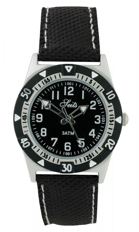 Sport Watch rustfri stål Quartz Drenge ur fra Seits, 567334_S
