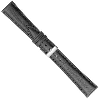 Køb model 592-00-16, Urrem i sort nappa med syning føres i 12-22mm, her 16 mm her hos Urogsmykker.dk