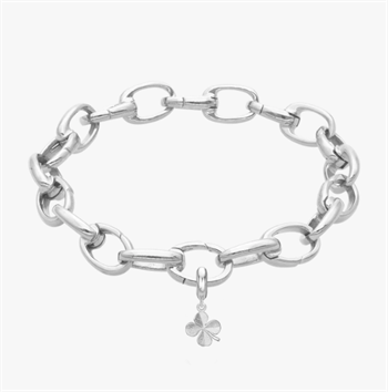Christina Jewelry & Watches's Firkløver link armbånd til charms sæt