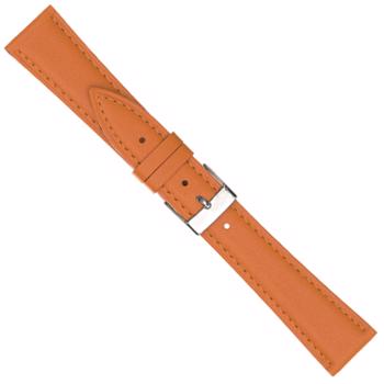 Køb model 662-14-20, Urrem i orange glat Drake skind føres i 12-22mm, her 20 mm her hos Urogsmykker.dk