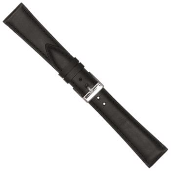 Køb model 662XXL-00-14, Urrem i sort glat Drake skind i XXL føres i 12-20mm, her 14 mm hos Urogsmykker.dk