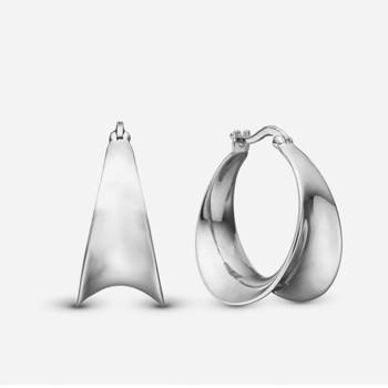 Christina Jewelry Creol Ellipse Øreringe