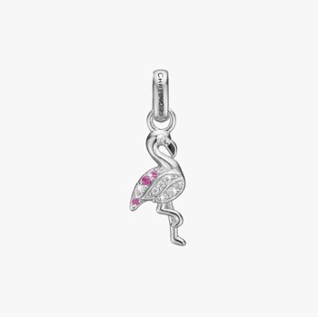 sølv vedhæng Flamingo fra Christina Jewelry