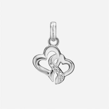 Blank sølv vedhæng Beloved fra Christina Jewelry