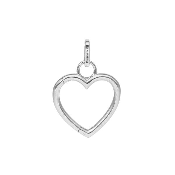 Collectors Heart vedhæng fra Christina Jewelry i sterling sølv 