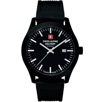 Sport PVD coated stål quartz herre ur fra Swiss Alpine Military, 7055.1877