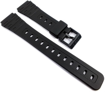 Casio sort gummirem til W-59 modellen 