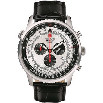 Swiss Alpine Military Military Chrono Stål quartz herre ur, model 7078.9538 