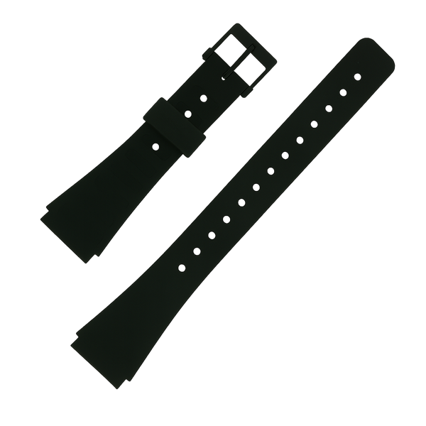 Casio original sort gummi til F28W