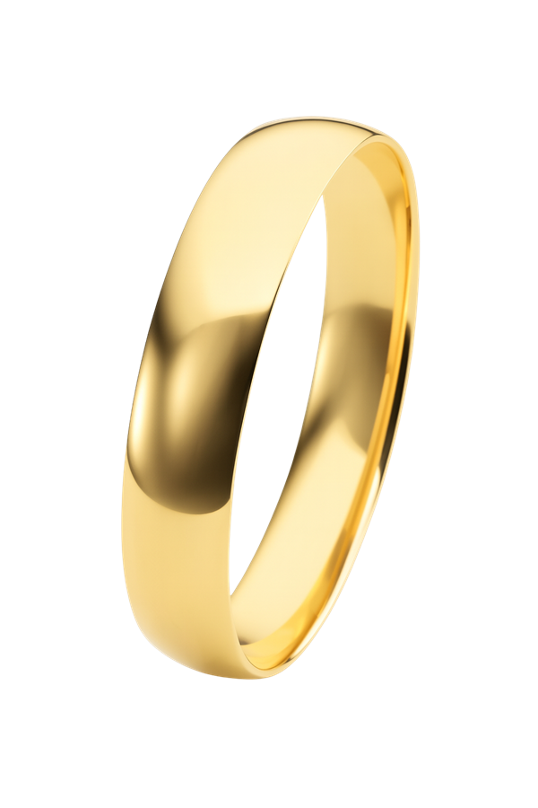 Nuran 5,0 mm 8 karat guld Vielsesring, Nuran Classic CN1012