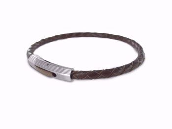 rust frit stål Frank herre armbånd blank fra GSD
