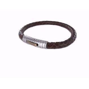 rust frit stål Frank herre armbånd blank fra GSD