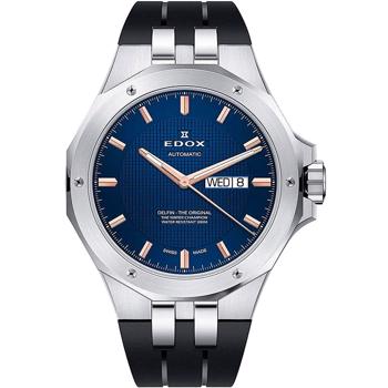 Delfin Automatic Stål Herre ur fra Edox, 88005-3CA-BUIR