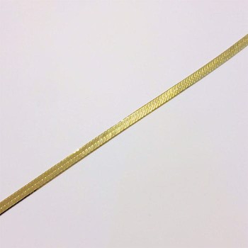 Seville forgyldt fladt slange armbånd fra Guld & Sølv Design