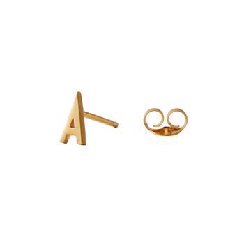10 mm sølv bogstaver Design Letters by Arne Jacobsen uden eller med 45-60 cm kæde