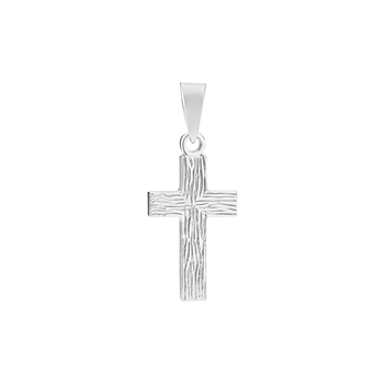 Vedhæng kors 20x12 mm sterling sølv