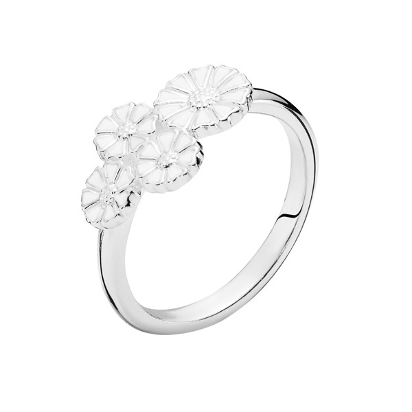 925 sterling sølv Marguerit ring  fra Lund Copenhagen