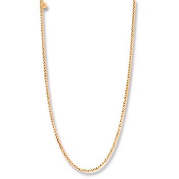 HATCHER - Hvede kæde i guldfarvet stål, 3 mm bred, by Billgren