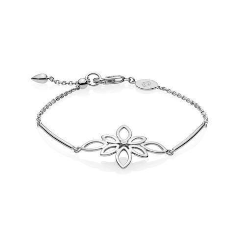 Image of sølv Blossom armbånd blank fra Izabel Camille