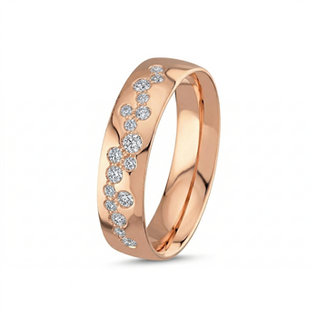 UrogSmykker.dk har Model A4146-025-14R-Dame, Rosa guld